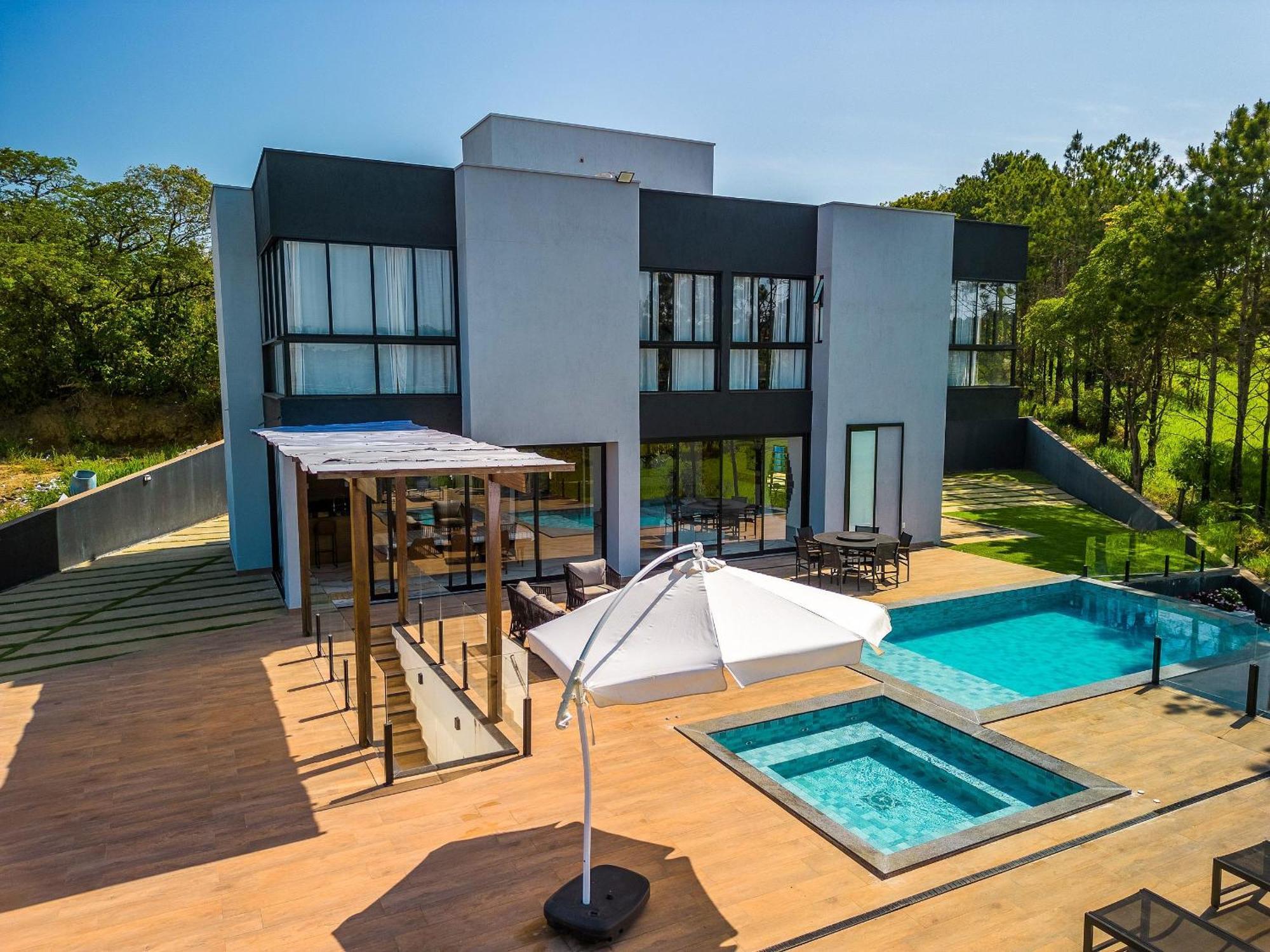 Pousada Com Piscina, Jacuzzi E Com Vista Em Capitolio - Casa Decore Capitólio Exterior foto