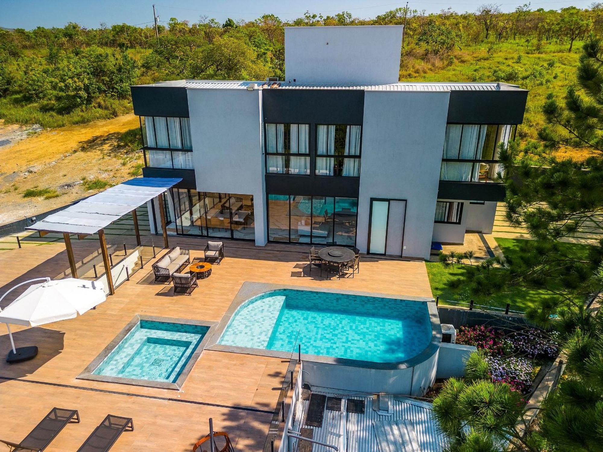 Pousada Com Piscina, Jacuzzi E Com Vista Em Capitolio - Casa Decore Capitólio Exterior foto