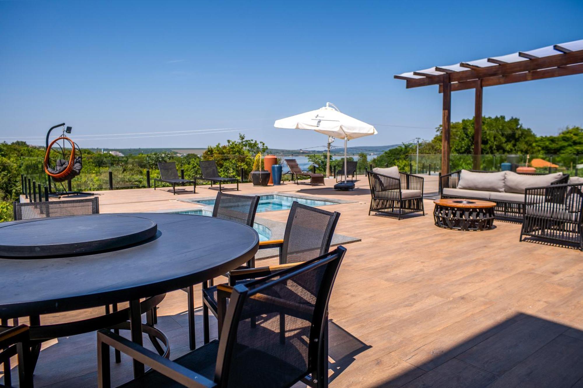 Pousada Com Piscina, Jacuzzi E Com Vista Em Capitolio - Casa Decore Capitólio Exterior foto